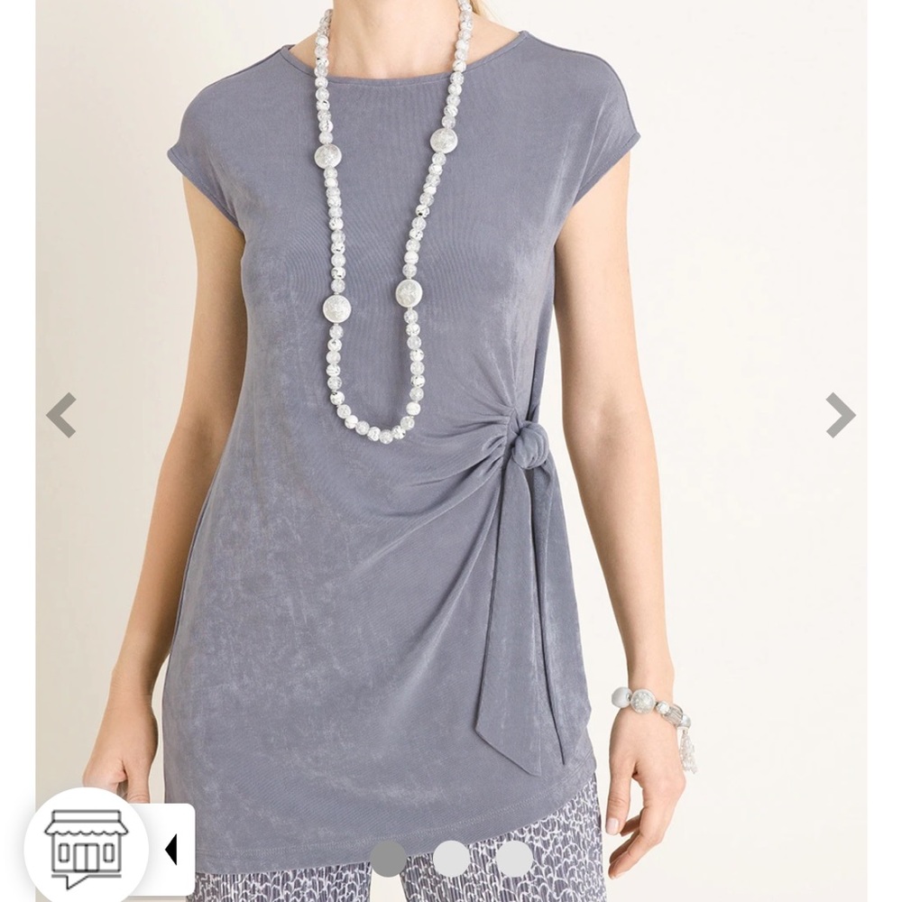 NWT Travelers Classic Side-Tie Top
